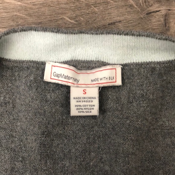 Maternity - GAP GREY SWEATER S - Picture 5 of 6